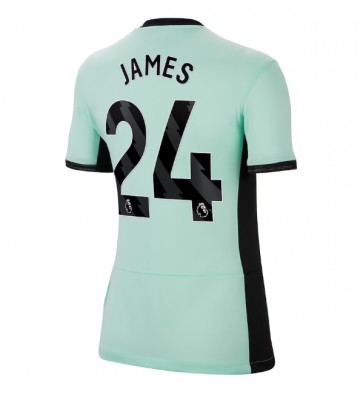 Chelsea Reece James #24 Tredje Tröja Kvinnor 2023-24 Kortärmad